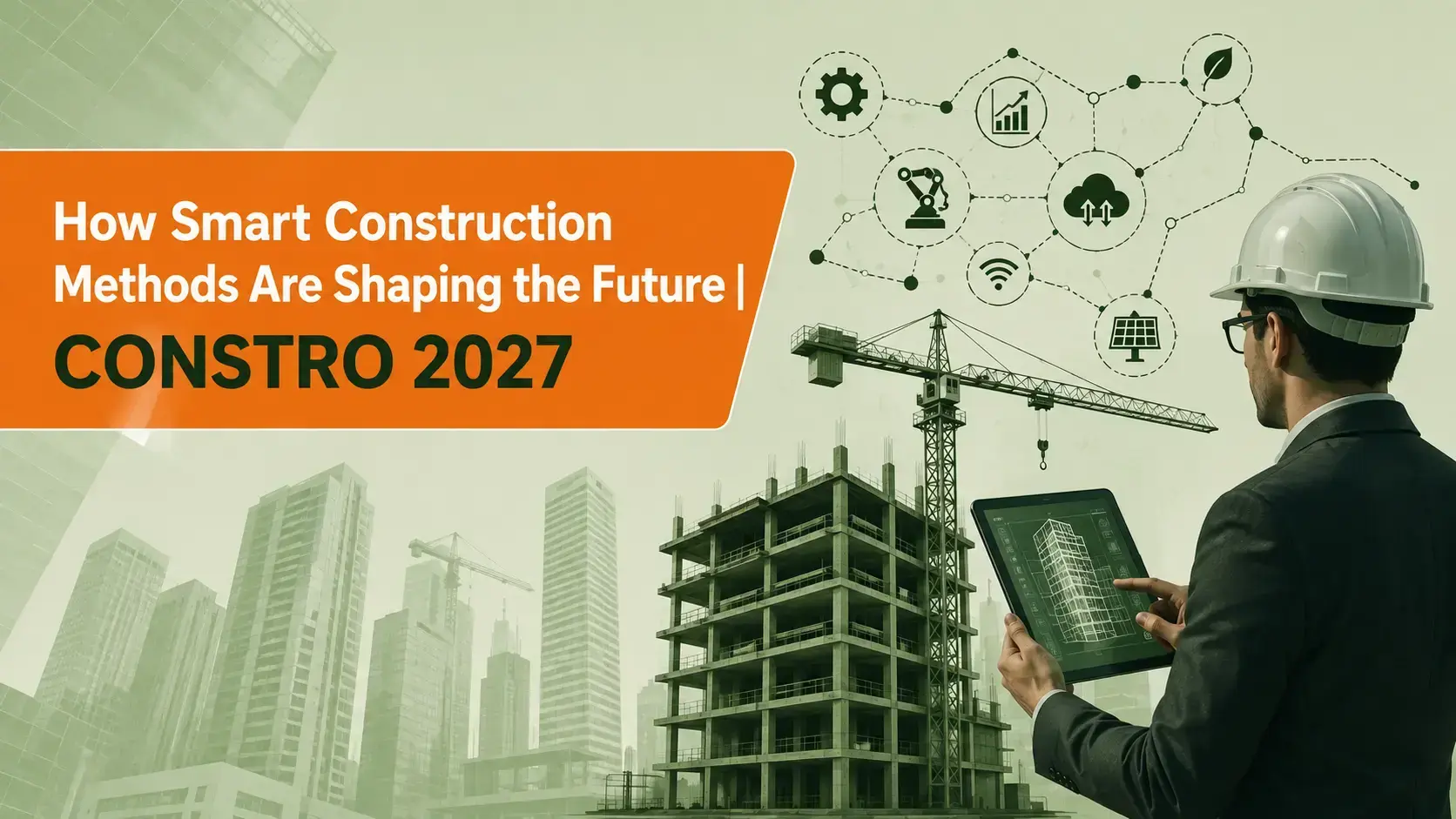 How Smart Construction Methods Are Shaping the Future | CONSTRO 2027